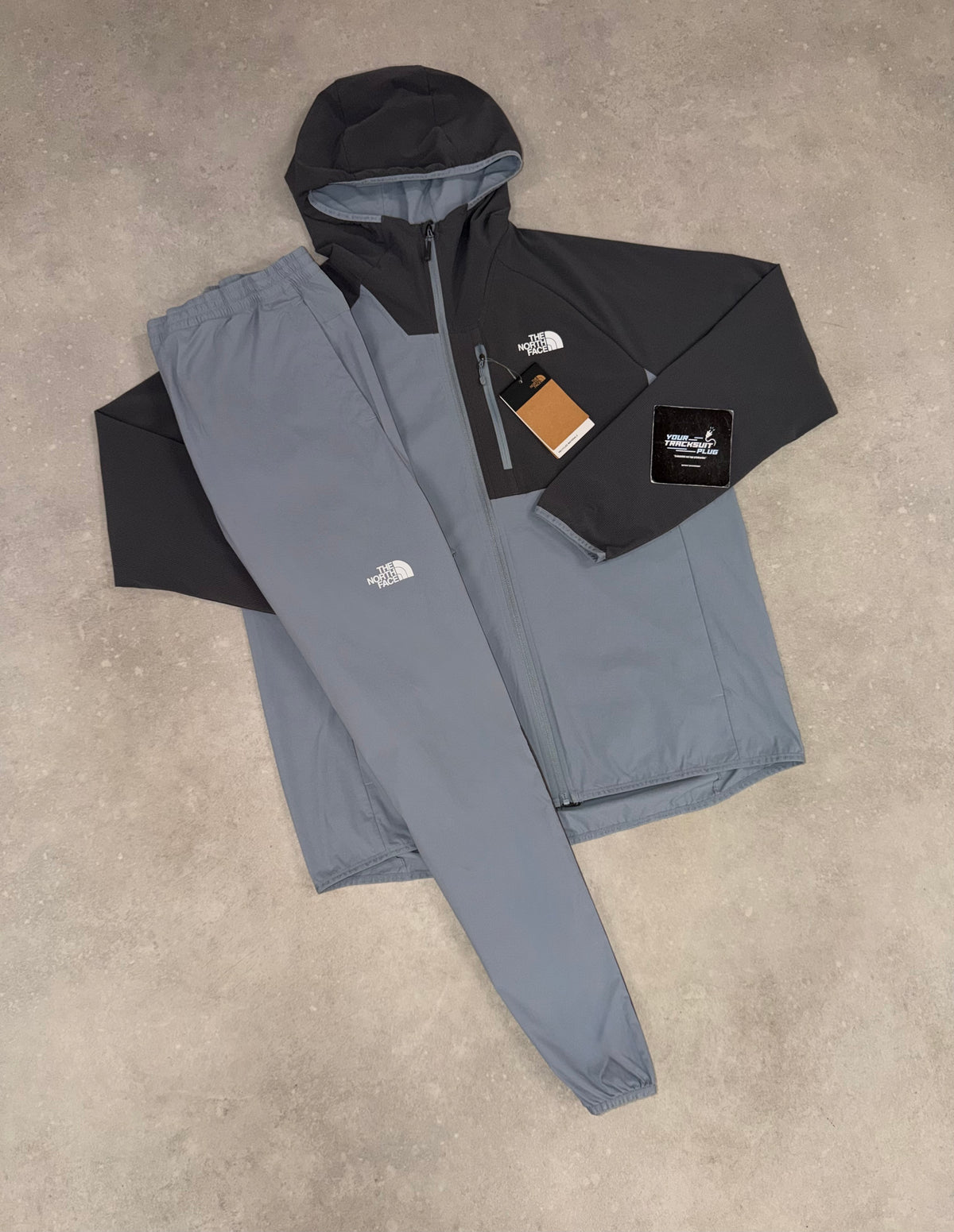 NORTH FACE TRACKSUIT GREY // THE LATEST
