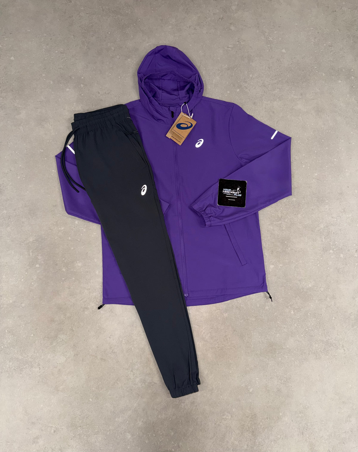 ASICS PURPLE & GREY TRACKSUIT // LIMITED EDITION